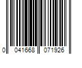 Barcode Image for UPC code 0041668071926