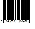 Barcode Image for UPC code 0041679109458