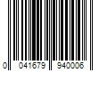 Barcode Image for UPC code 0041679940006