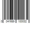 Barcode Image for UPC code 0041689100032