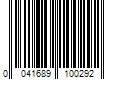 Barcode Image for UPC code 0041689100292