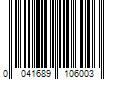 Barcode Image for UPC code 0041689106003