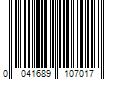 Barcode Image for UPC code 0041689107017