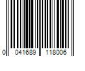 Barcode Image for UPC code 0041689118006