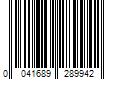 Barcode Image for UPC code 0041689289942