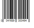 Barcode Image for UPC code 0041689300494