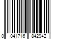 Barcode Image for UPC code 0041716842942