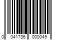 Barcode Image for UPC code 0041736000049