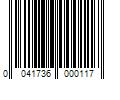 Barcode Image for UPC code 0041736000117