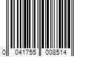 Barcode Image for UPC code 0041755008514