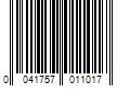 Barcode Image for UPC code 0041757011017