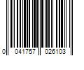 Barcode Image for UPC code 0041757026103