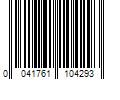 Barcode Image for UPC code 0041761104293