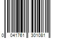 Barcode Image for UPC code 0041761301081