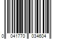 Barcode Image for UPC code 0041770034604