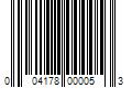 Barcode Image for UPC code 004178000053