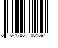 Barcode Image for UPC code 0041780001597