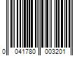 Barcode Image for UPC code 0041780003201