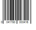 Barcode Image for UPC code 0041780003416