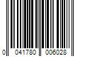 Barcode Image for UPC code 0041780006028