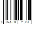 Barcode Image for UPC code 0041780023131