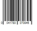 Barcode Image for UPC code 0041780070845