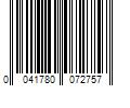 Barcode Image for UPC code 0041780072757