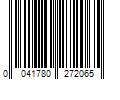 Barcode Image for UPC code 0041780272065