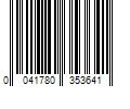 Barcode Image for UPC code 0041780353641