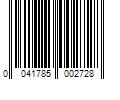 Barcode Image for UPC code 0041785002728