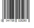 Barcode Image for UPC code 0041785025260