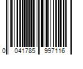 Barcode Image for UPC code 0041785997116