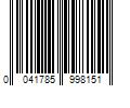 Barcode Image for UPC code 0041785998151