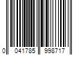 Barcode Image for UPC code 0041785998717