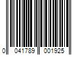 Barcode Image for UPC code 0041789001925