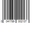 Barcode Image for UPC code 0041789002137