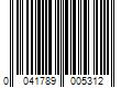 Barcode Image for UPC code 0041789005312