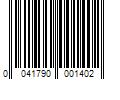 Barcode Image for UPC code 0041790001402