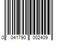 Barcode Image for UPC code 0041790002409