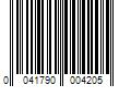 Barcode Image for UPC code 0041790004205