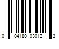 Barcode Image for UPC code 004180030123