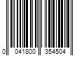 Barcode Image for UPC code 0041800354504. Product Name: 