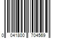 Barcode Image for UPC code 0041800704569