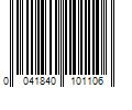 Barcode Image for UPC code 0041840101106