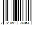 Barcode Image for UPC code 0041911009553. Product Name: SpraywayÂ® Anti-Static Spray