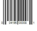 Barcode Image for UPC code 004195000081