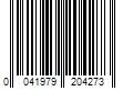 Barcode Image for UPC code 0041979204273