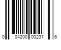 Barcode Image for UPC code 004200002376