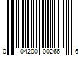 Barcode Image for UPC code 004200002666