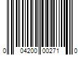 Barcode Image for UPC code 004200002710